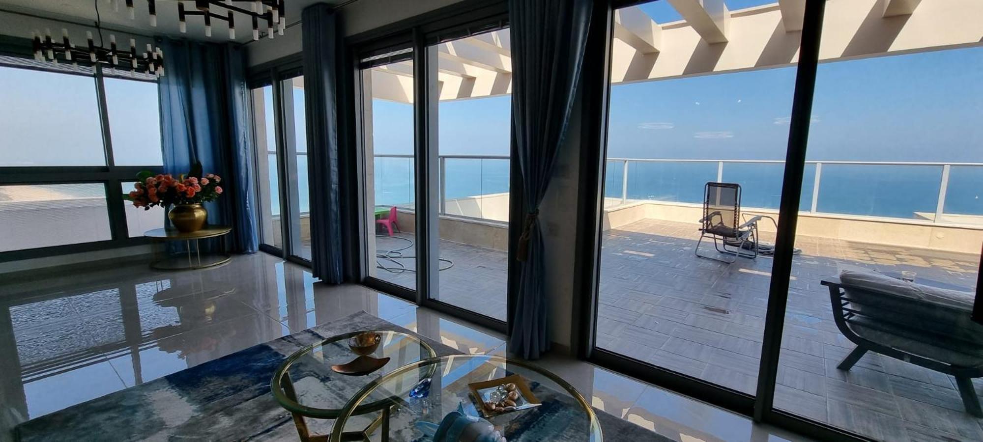 Penthouse Premium Ashkelon Sea Apartment Exterior photo